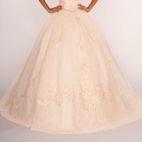 GLS Collective | Dresses | New Floor Length Sleeveless Mesh Ball Gown ... GLS Collective | Dresses | New Floor Length Sleeveless Mesh Ball Gown ...